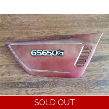 1981-82 Suzuki GS650G Right Side Cover 47110-34210